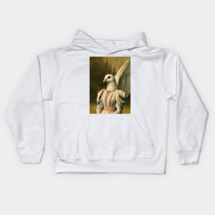 Victorian Dove Lady Kids Hoodie